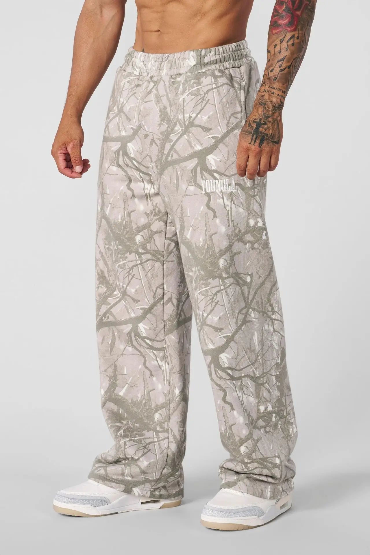 Branded Camo Sweatpants