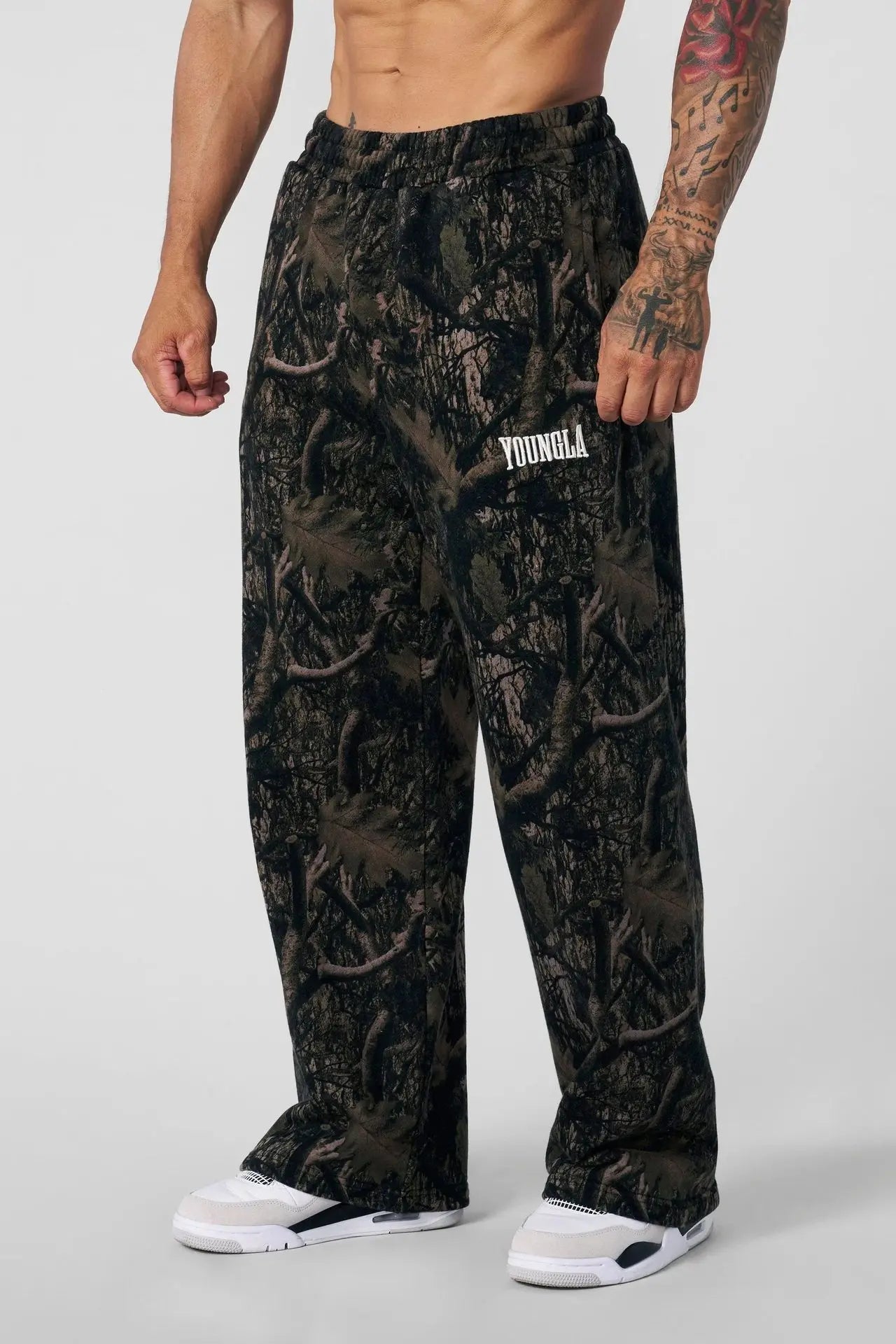 Branded Camo Sweatpants