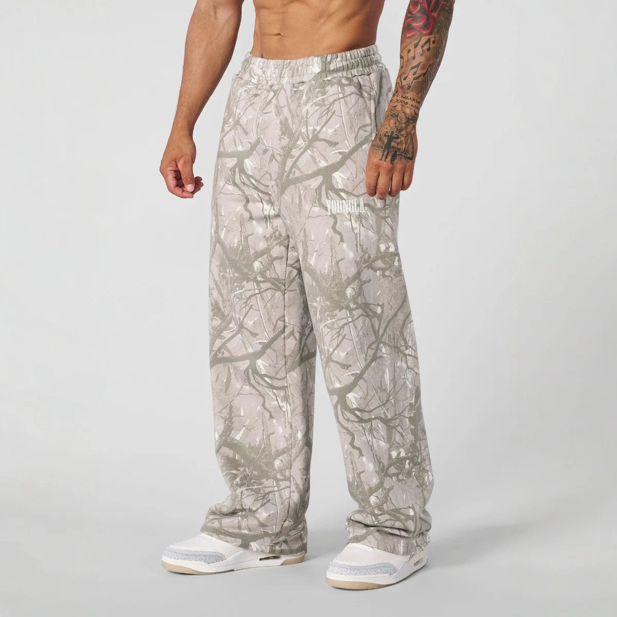 Branded Camo Sweatpants