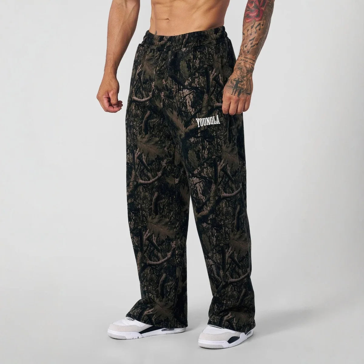 Branded Camo Sweatpants