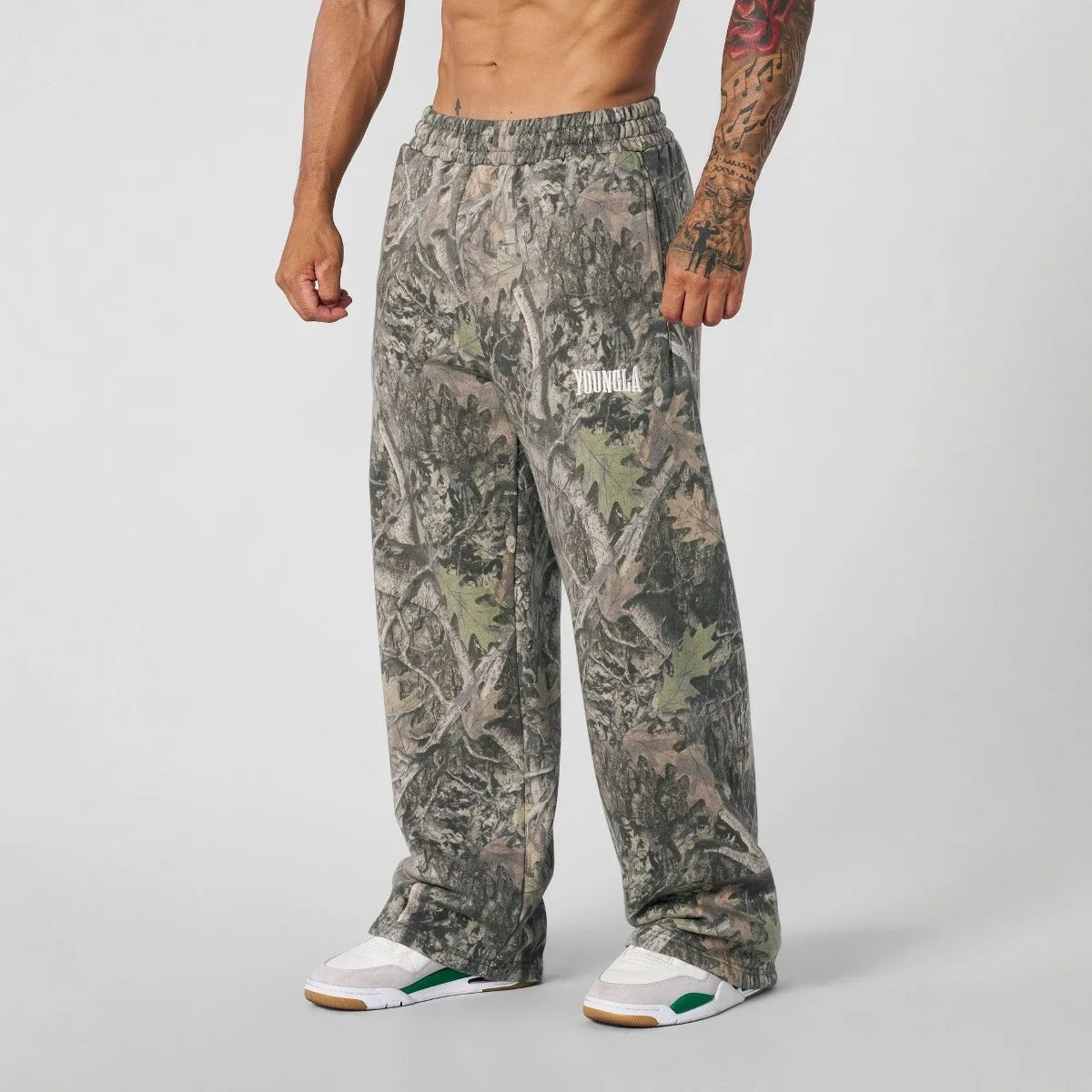 Branded Camo Sweatpants