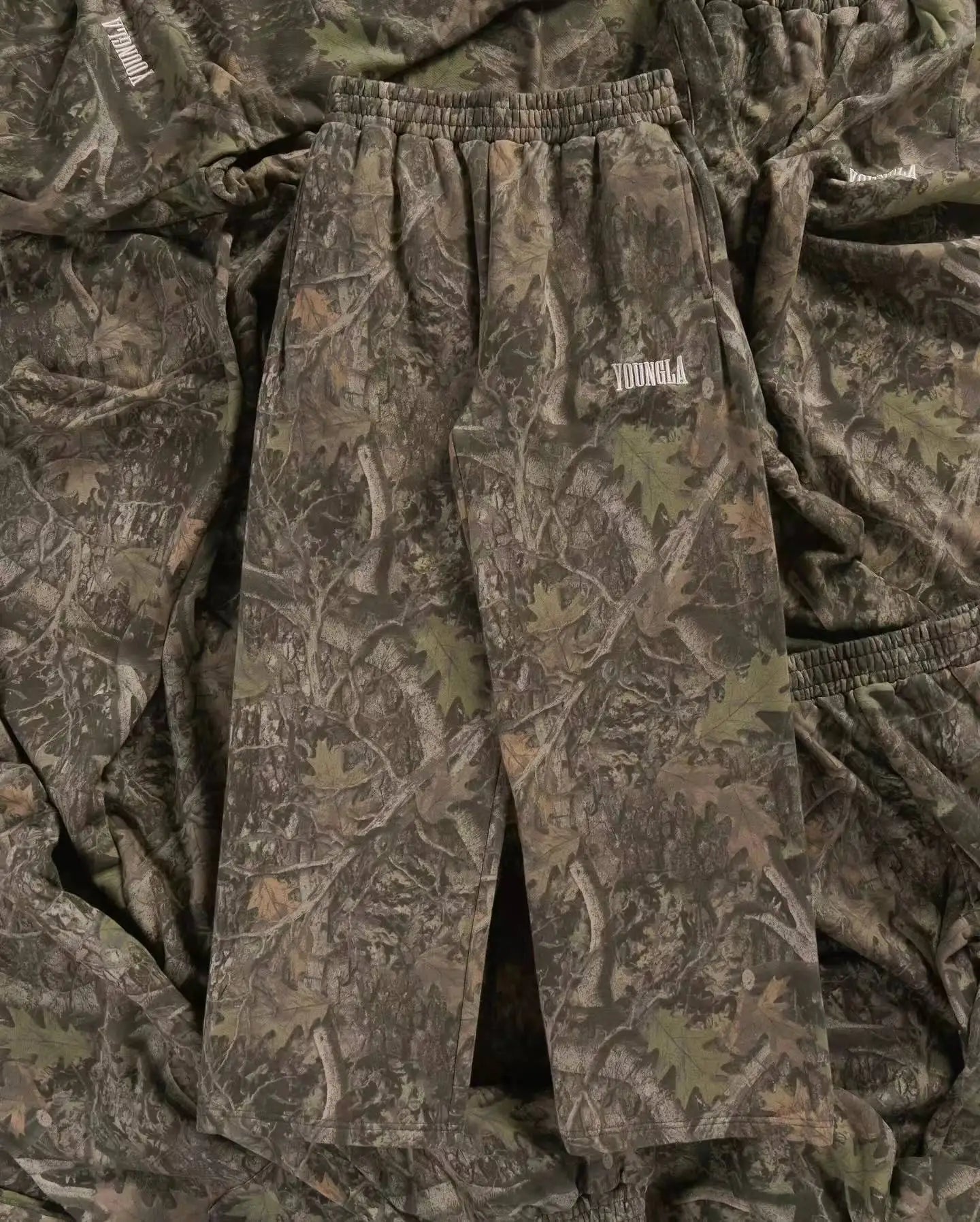 Branded Camo Sweatpants