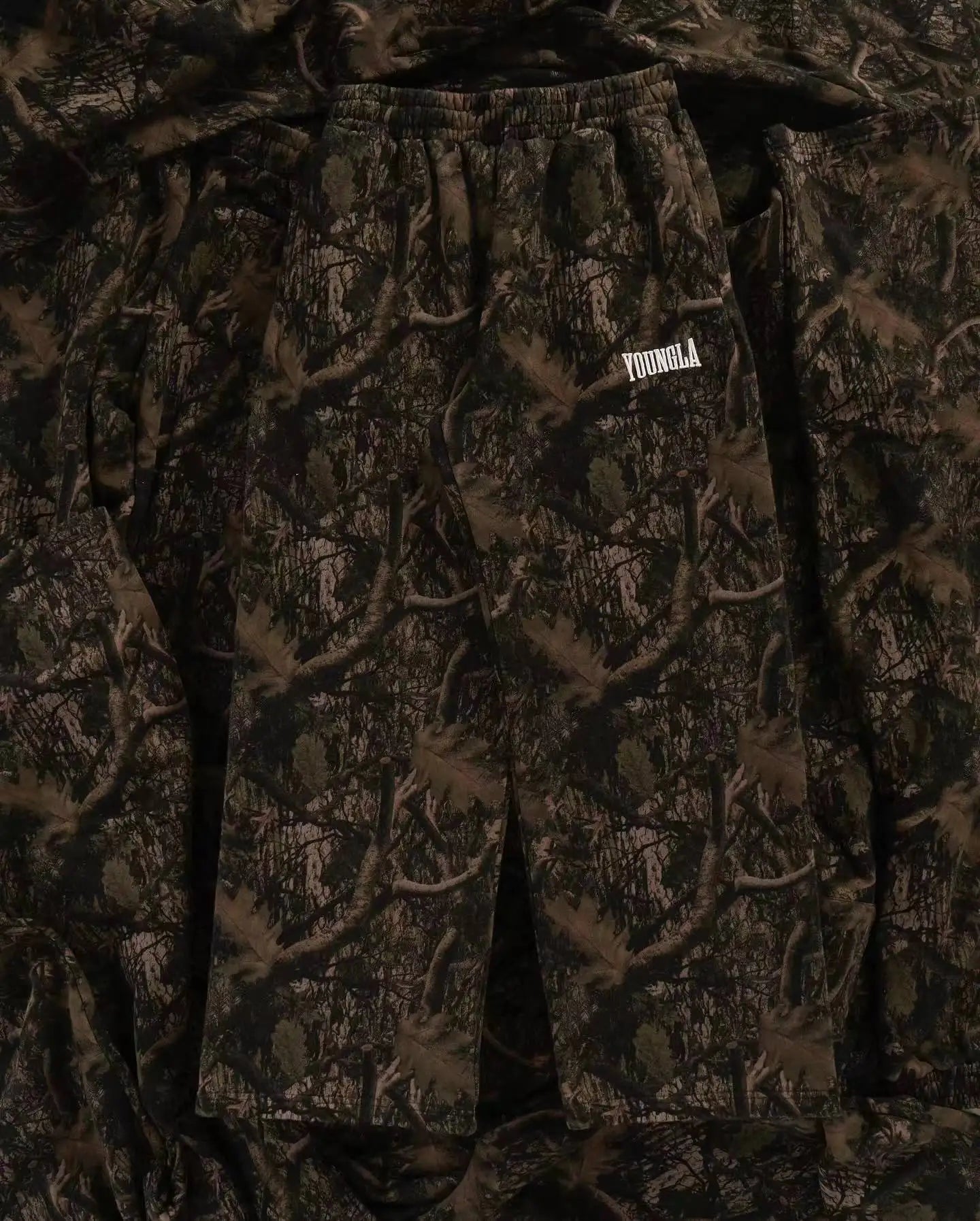 Branded Camo Sweatpants