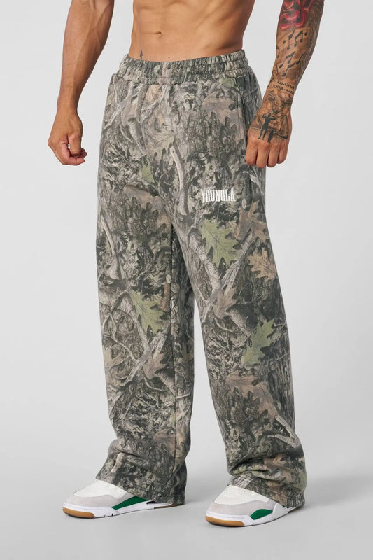 Branded Camo Sweatpants